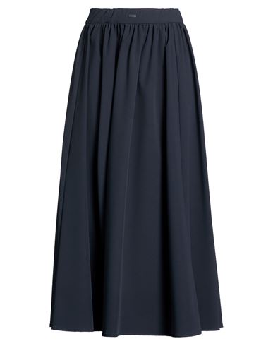 Herno Laminar Woman Midi Skirt Midnight Blue Size 6 Polyamide, Elastane