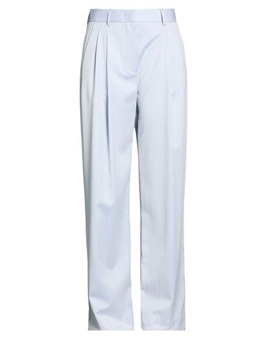 Brian Dales Woman Pants Light Blue Size 10 Wool