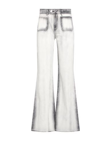 Pinko Woman Jeans Grey Size 28 Cotton, Elastane In Gray