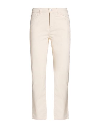 Beatrice B Beatrice .b Woman Pants Cream Size 32 Cotton, Elastane In White