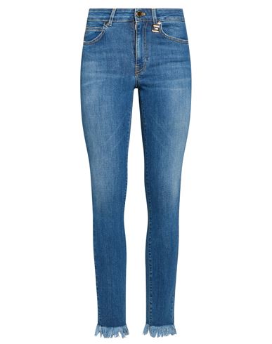 Gaelle Paris Gaëlle Paris Woman Jeans Blue Size 30 Cotton, Elastane