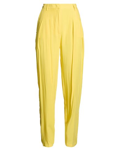 Pantalones Mujer Amarillo 34,36 Mujer
