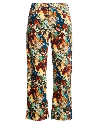 Massimo Alba Woman Pants Green Size 29 Cotton, Elastane