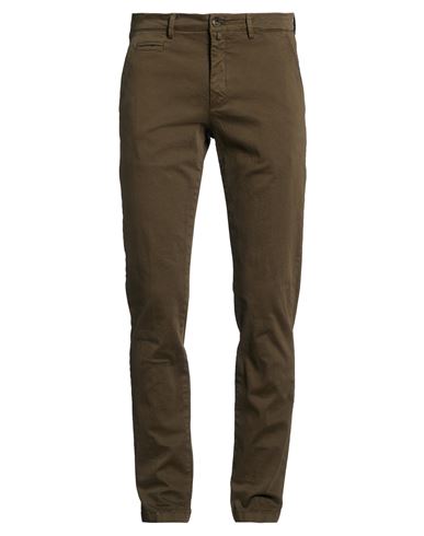 Briglia 1949 Man Pants Military Green Size 40 Cotton, Elastane