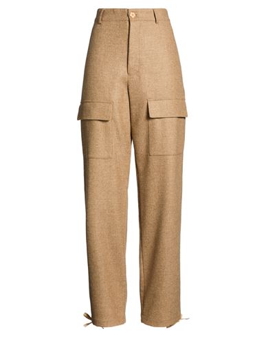 Pantalones Mujer Camel 42 Mujer
