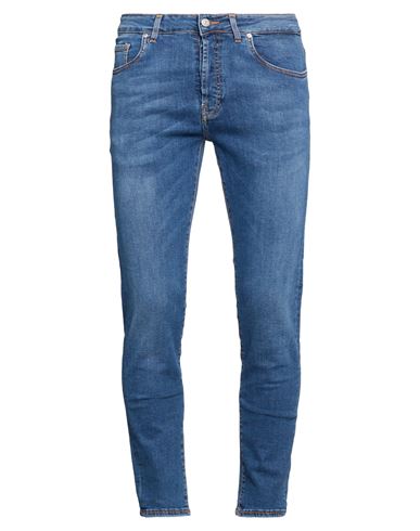 Liu •jo Man Man Jeans Blue Size 35 Cotton, Elastane