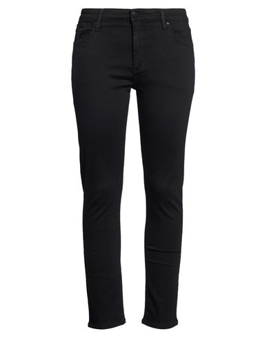 Ag Jeans Woman Jeans Black Size 31 Cotton, Modacrylic, Polyester, Elastane
