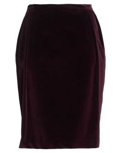 Midi-Rock Damen Pflaume 38 Damen