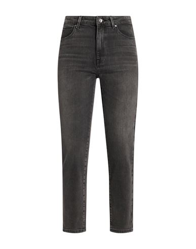 Only Woman Jeans Grey Size 31w-32l Cotton, Recycled Cotton, Elastane In Gray