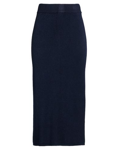 Falda midi Mujer Azul marino ONESIZE Mujer