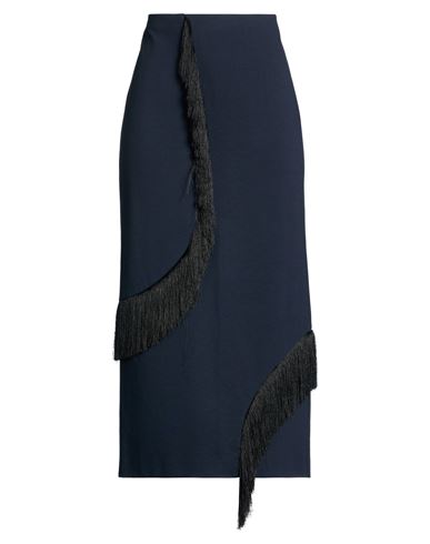 Midi-Rock Damen Marineblau 40 Damen