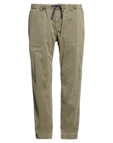 Bob Man Pants Military Green Size 42 Cotton, Elastane