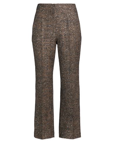 Giambattista Valli Woman Pants Taupe Size 8 Wool, Polyester, Polyamide In Gray