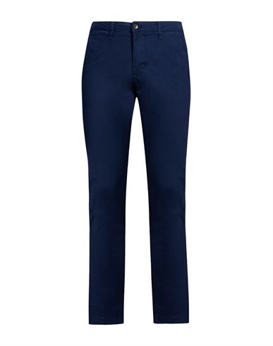 Squad² Man Pants Navy Size 44 Cotton, Elastane In Blue