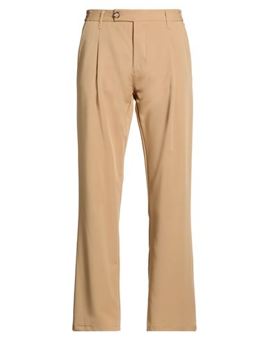 Imperial Man Pants Camel Size 32 Polyester, Viscose, Elastane In Brown