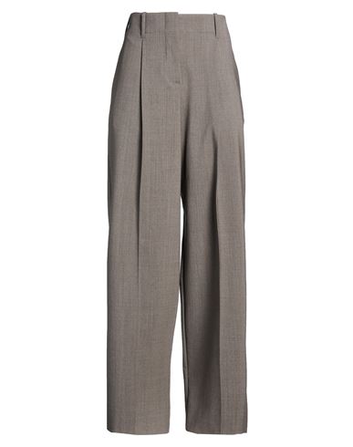 P.a.r.o.s.h P. A.r. O.s. H. Woman Pants Taupe Size S Wool, Elastane In Gray