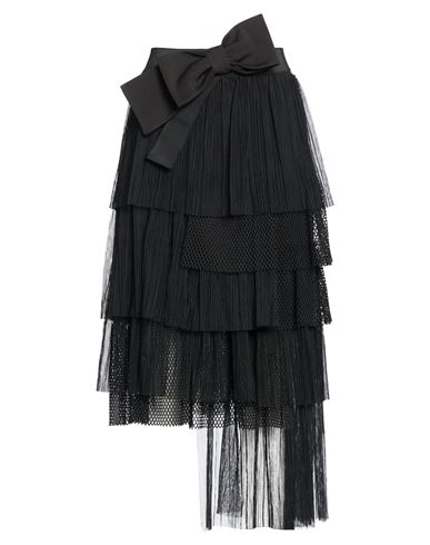 Falda midi Mujer Negro 34 Mujer