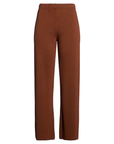 Gai Mattiolo Love To Love Woman Pants Tan Size S Wool, Acrylic In Brown