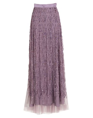 Falda larga Mujer Morado 34,36 Mujer