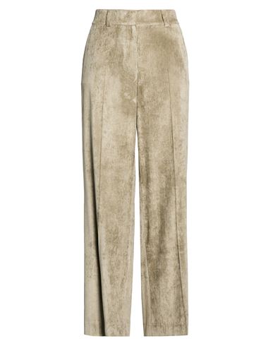 Peserico Woman Pants Khaki Size 10 Viscose, Elastane In Sand