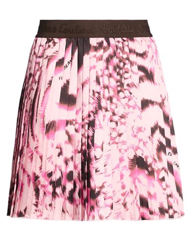Versace Jeans Couture Woman Mini Skirt Blush Size 6 Polyester In Pink