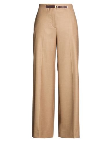 Slowear Woman Pants Khaki Size 10 Virgin Wool In Sand