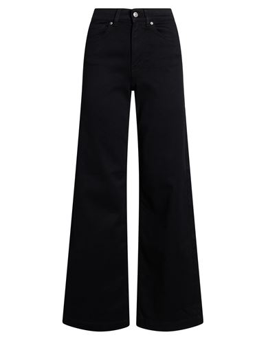 Only Woman Jeans Black Size Xl-32l Cotton, Recycled Polyester, Elastane