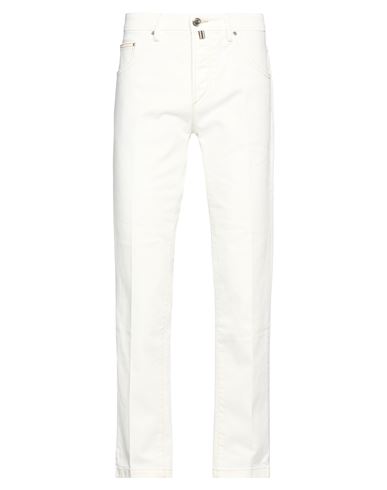 Jacob Cohёn Man Jeans Ivory Size 29 Cotton, Elastane In White