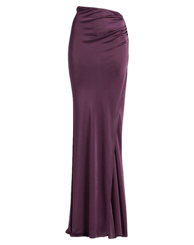 Giuseppe Di Morabito Woman Maxi Skirt Plum Size 8 Viscose In Purple