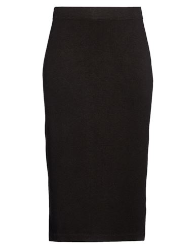 Midi-Rock Damen Schwarz L,M,S,XL,XS Damen