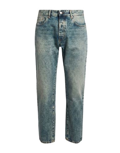 Icon Denim Man Jeans Blue Size 36 Cotton
