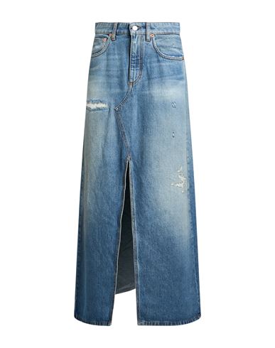 Department Five Department 5 Woman Denim Skirt Blue Size 27 Cotton