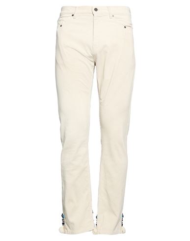 Undercover Man Pants Beige Size 3 Cotton In White