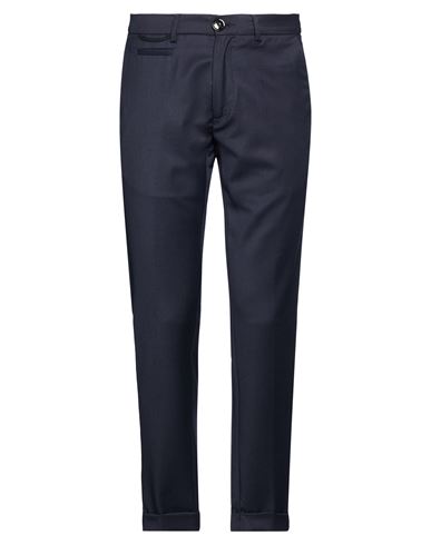 Pmds Premium Mood Denim Superior Man Pants Navy Size 29 Wool, Elastane In Blue