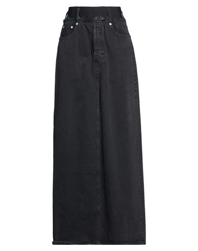 Falda vaquera Mujer Negro M,S Mujer