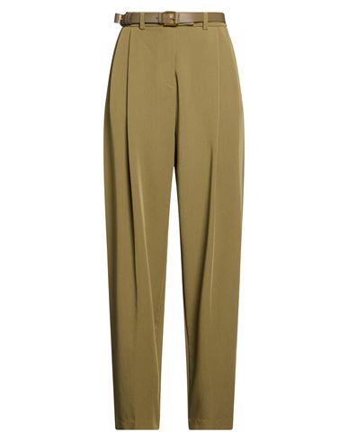 Imperial Woman Pants Military Green Size S Polyester, Viscose, Elastane