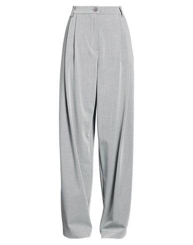 Imperial Woman Pants Light Grey Size S Polyester, Viscose, Elastane In Gray