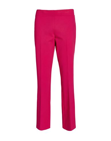 Susy-mix Woman Pants Magenta Size 3 Viscose, Polyamide, Elastane In Purple