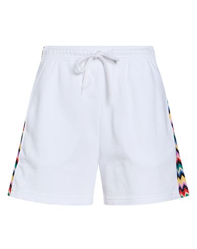M Missoni Woman Shorts & Bermuda Shorts White Size Xl Cotton