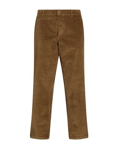Jack & Jones Man Pants Camel Size 32w-34l Cotton, Elastane In Brown