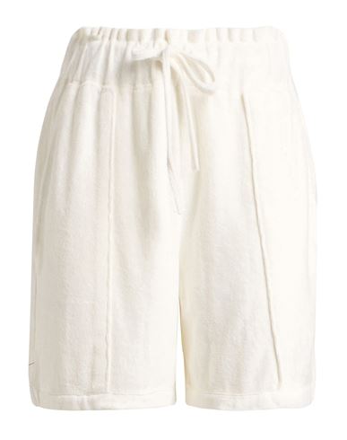 True Religion Woman Shorts & Bermuda Shorts White Size S Cotton, Lyocell In Neutral