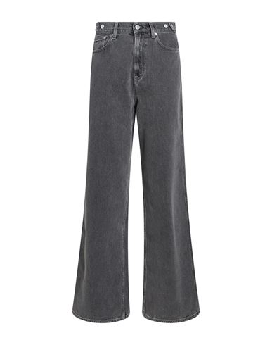 Tommy Jeans Woman Jeans Grey Size 30w-32l Cotton, Elastane In Gray