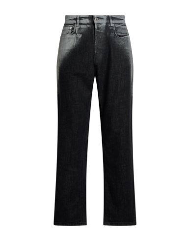 Iceberg Man Jeans Black Size 34 Cotton, Elastane