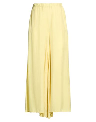 Pantalones Mujer Amarillo 34 Mujer