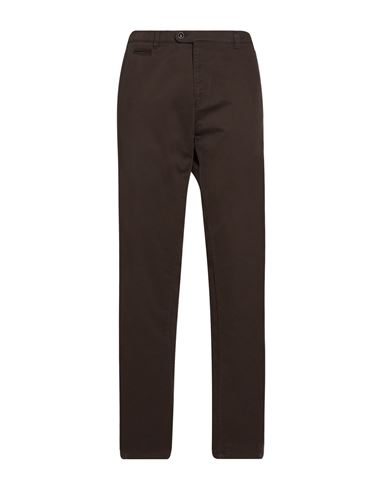 Bugatti Man Pants Tan Size 44 Cotton, Elastane In Brown