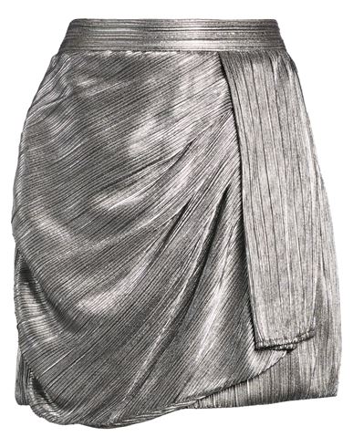 Minifalda Mujer Plata 3 Mujer