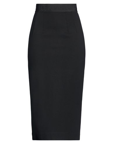 Dolce&Gabbana Falda midi Mujer Negro 36,38 Mujer