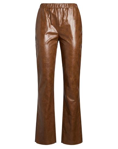 The M .. Woman Pants Light Brown Size S Polyester, Viscose, Elastane In Beige