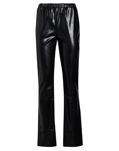 The M .. Woman Pants Black Size S Polyester, Viscose, Elastane