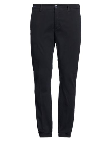 Teleria Zed Man Pants Midnight Blue Size 35 Cotton, Elastane In Black